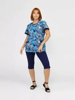 Костюм трикотажный Киара (голубой)