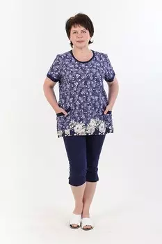 Костюм трикотажный Киара (розы)