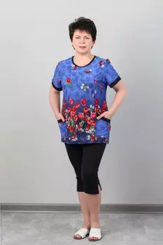 Костюм трикотажный Киара (тюльпаны)