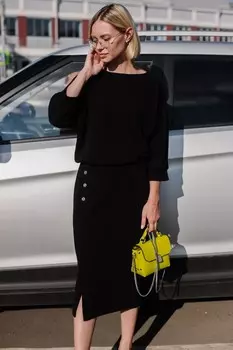 Костюм трикотажный Кисса (черный)