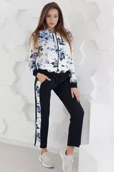 Костюм трикотажный Клара (синий)