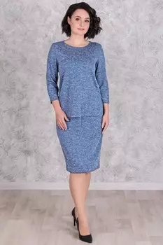 Костюм трикотажный Клэриса (голубой)