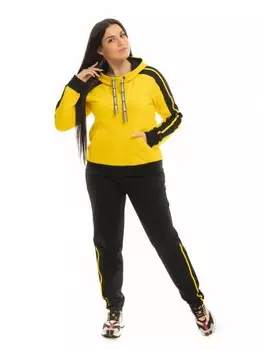 Костюм трикотажный Клодетт (желтый) рр