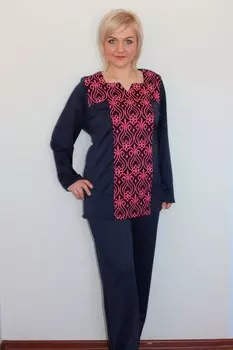 Костюм трикотажный Леа (розовый) рр