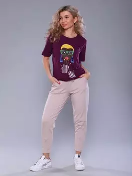 Костюм трикотажный Лиора (бежевый)