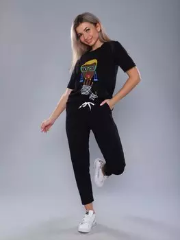 Костюм трикотажный Лиора (черный)