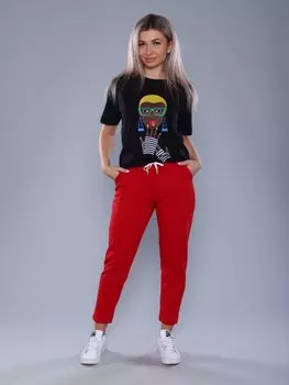 Костюм трикотажный Лиора (красный)