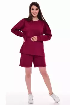 Костюм трикотажный Макони (бордовый)