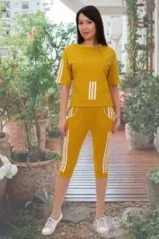 Костюм трикотажный Маня (горчичный) рр