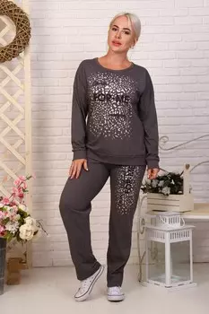 Костюм трикотажный Массандра (серый) рр