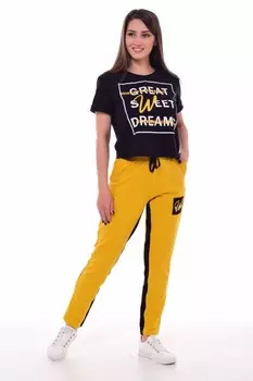 Костюм трикотажный Мечты (горчичный) рр