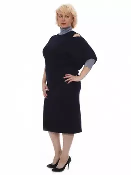 Костюм трикотажный Мелайора (темно-синий)