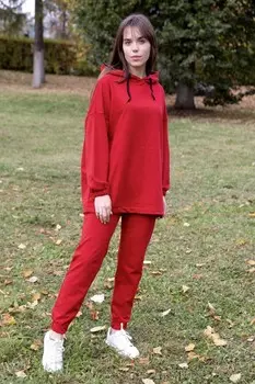 Костюм трикотажный Миления (красный)