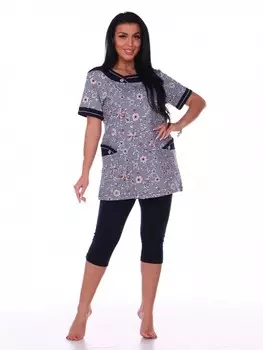 Костюм трикотажный Окси (клетка)