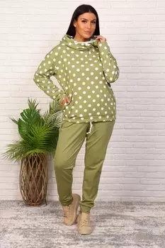 Костюм трикотажный Пилар (зеленый)