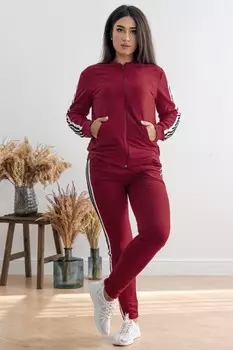 Костюм трикотажный Полли (бордовый)