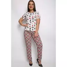 Костюм трикотажный Премиум (клетка)