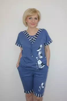 Костюм трикотажный Птички рр