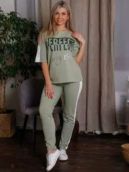 Костюм трикотажный Рики (хаки)