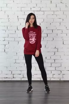 Костюм трикотажный Селби (бордовый)