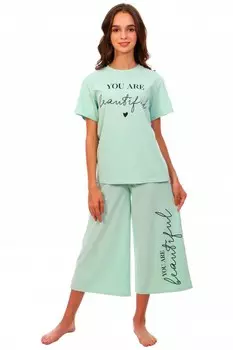 Костюм трикотажный Сиара (салатовый)