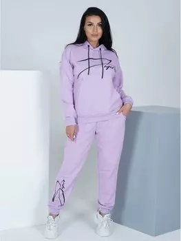 Костюм трикотажный Супер (сиреневый) рр