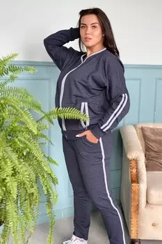 Костюм трикотажный Тамара (синий) рр