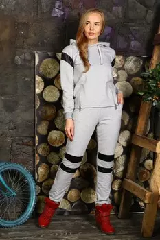 Костюм трикотажный Вагда (серый) рр