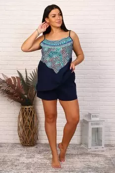 Костюм трикотажный Восток (синий) рр