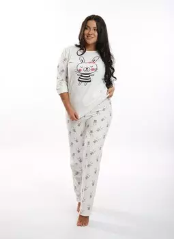 Костюм трикотажный Ксения (зайцы)