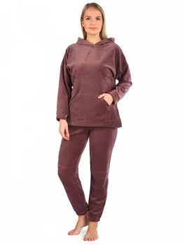 Костюм велюровый Аиша (коричневый)