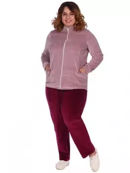 Костюм велюровый Марибет (сухая роза)