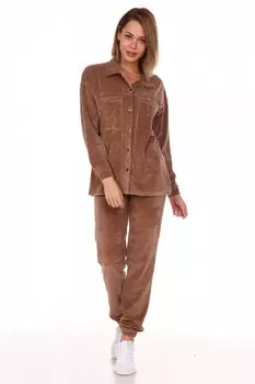 Костюм велюровый Уилма (шоколадный)
