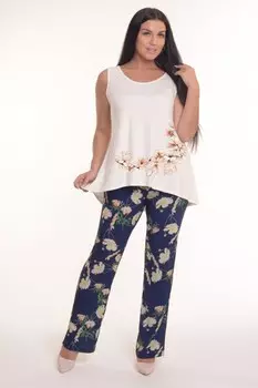 Костюм вискозный Аста (синий)