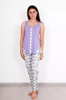 Костюм вискозный Балтия (сиреневый)