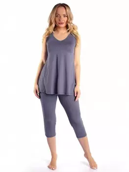 Костюм вискозный Ирмина (графит)