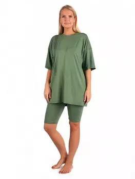 Костюм вискозный Изи (оливковый)