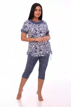 Костюм вискозный Кайлани (цветы)