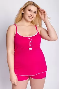 Костюм вискозный Маккена (малиновый)