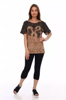 Костюм вискозный Трейси (кофейный) рр