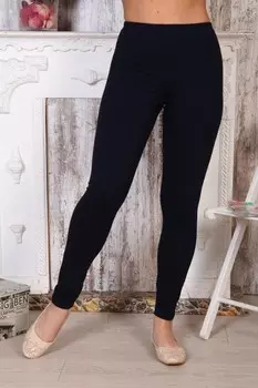 Леггинсы трикотажные Лана (темно-синие) рр