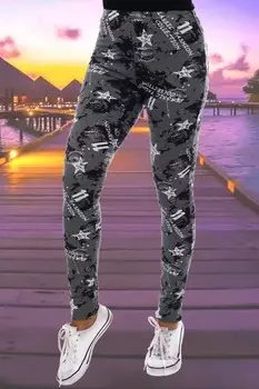 Леггинсы трикотажные Рита (звезды)