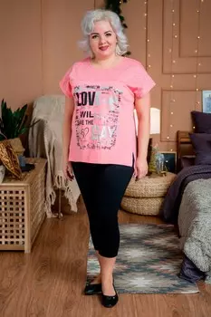 Леггинсы трикотажные Соната (черные)