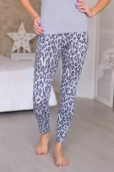 Леггинсы трикотажные Стася (серые)