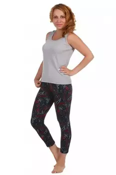 Леггинсы трикотажные Валерия (темно-синие) рр