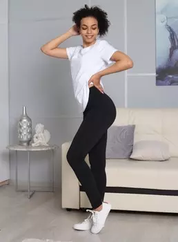 Леггинсы трикотажные Винетта (черные) рр