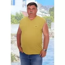 Майка мужская Павел (желтая)