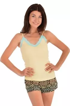 Майка трикотажная Адреа (желтая) рр