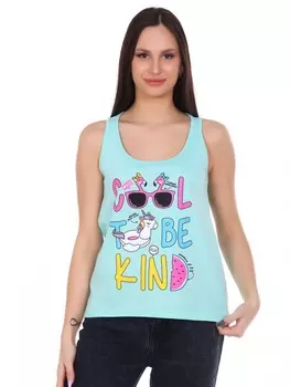 Майка трикотажная Джана (ментоловая)