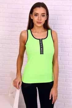 Майка трикотажная Джэсси (зеленая)